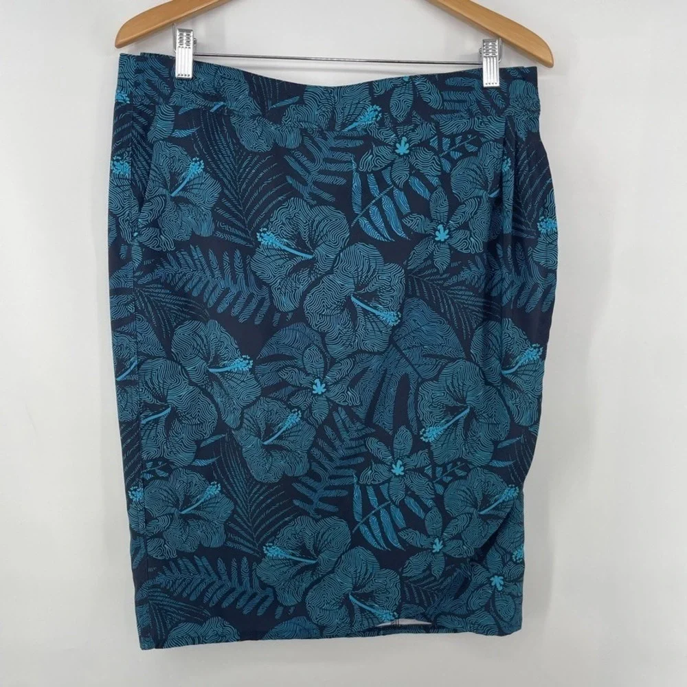Ripskirt Hawaii The Original Wrap Skirt Length 3 Maui Moonlight Blue Size Large